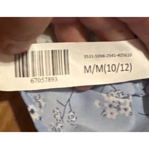 Urban Kids Med Patchwork Floral Jumpsuit With Button Front & Ruffled Sleeves - Picture 5 of 7